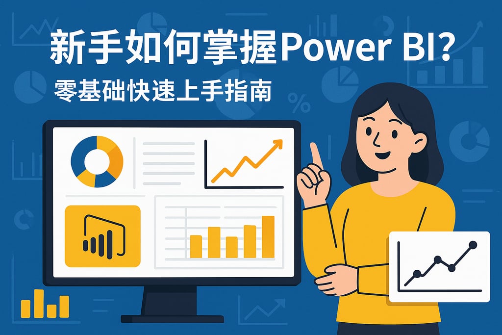 新手如何掌握Power BI？零基础快速上手指南
